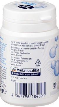 Kaugummi, White Mint mit Xylit, 50 St Dontodent