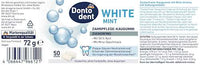 Kaugummi, White Mint, zuckerfrei, 50 St