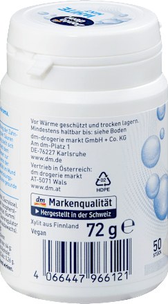 Kaugummi, White Mint, zuckerfrei, 50 St