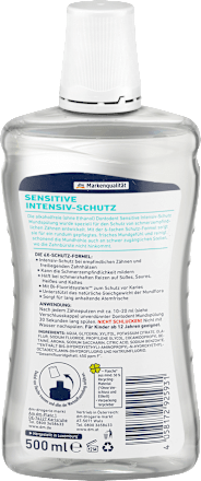 Mundspülung sensitive intensiv Schutz, 500 ml