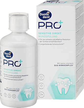 Mondspoeling PRO+ Sensitive Direct, 400 ml