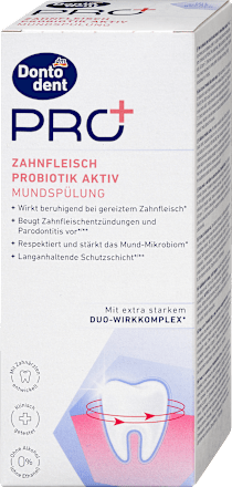 Mundspülung PRO+ Zahnfleisch Probiotik Aktiv, 400 ml