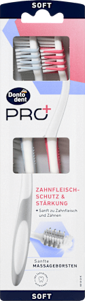 Tandenborstel PRO+ Tandvleesbescherming &amp; Versterking, zacht, 2 stuks
