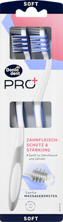Tandenborstel PRO+ Tandvleesbescherming &amp; Versterking, zacht, 2 stuks