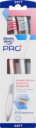 Zahnbürste PRO+ Zahnfleischschutz & Stärkung weich, 2 St