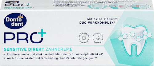 Zahnpasta PRO+ Sensitive Direkt, 75 ml