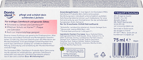 Zahnpasta PRO+ Zahnfleisch Probiotik Aktiv, 75 ml