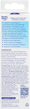 Zungenreiniger aus Edelstahl, 1 St