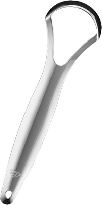 Zungenreiniger aus Edelstahl, 1 St