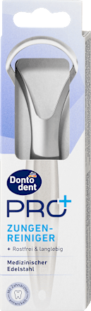 Zungenreiniger PRO+ aus Edelstahl, 1 St