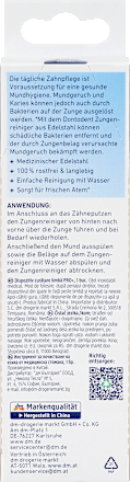 Zungenreiniger PRO+ aus Edelstahl, 1 St