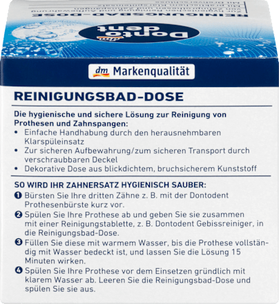 Reinigungsbad-Dose, 1 St