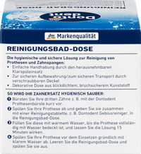 Reinigungsbad-Dose, 1 St
