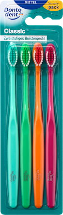 Zahnbürste Classic mittel, 4 St