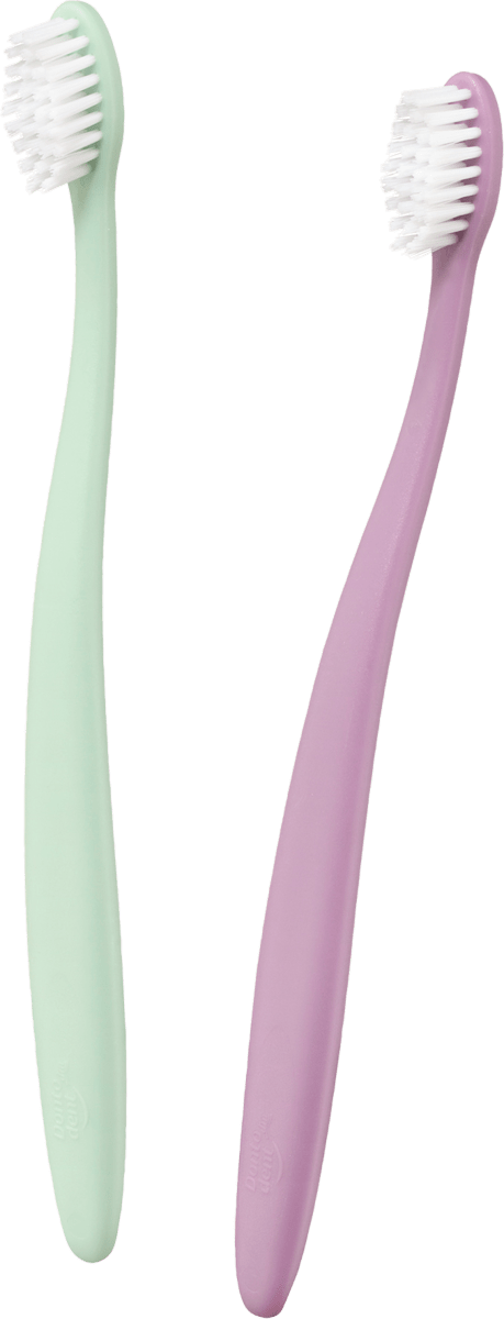 Dontodent Zahnbürste Natural Clean mittel, 2 St