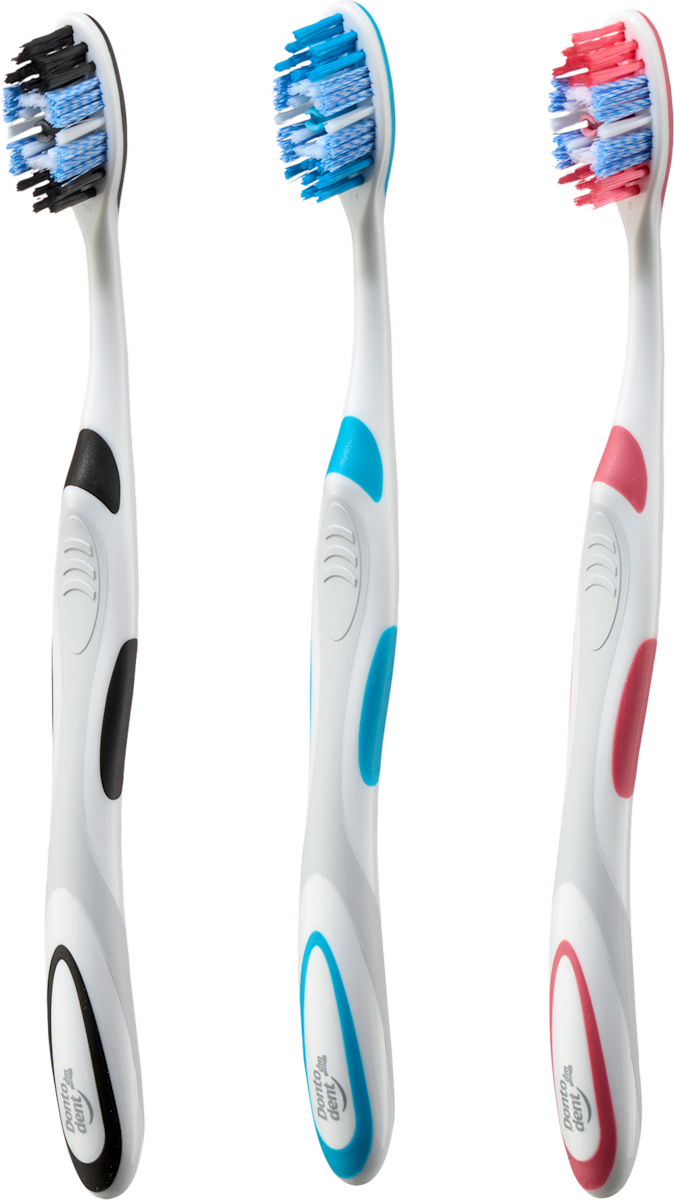 Dontodent Zahnbürste Perfect Clean & White, mittel, 1 St