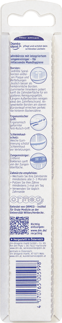 Dontodent Zahnbürste Perfect Clean & White, mittel, 1 St