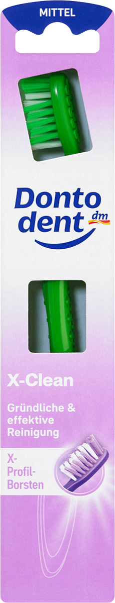 Dontodent Zahnbürste X-Clean mittel, 1 St