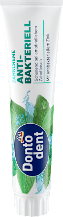 Dontodent Antibacteriële tandpasta, 125 ml