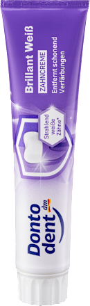 Zahnpasta Brillant Weiß, 125 ml