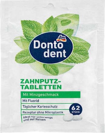 Dontodent Tandpastatabletten, 20 g