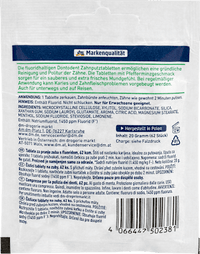 Dontodent Tandpastatabletten, 20 g
