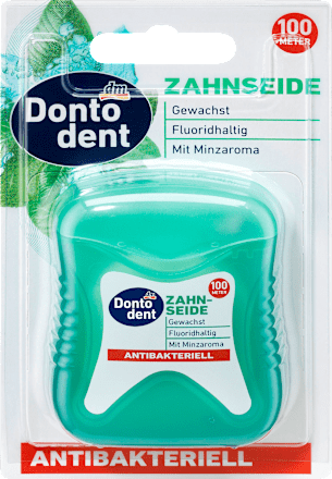 Zahnseide antibakteriell, 1 St Dontodent