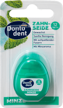 Tandzijde mint reisformaat, 12 m