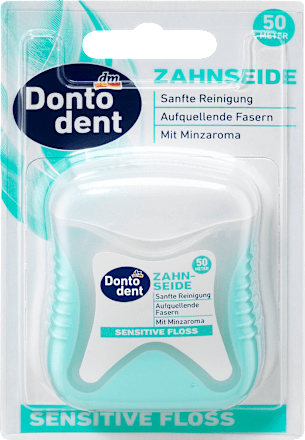 Zahnseide sensitive Floss, 50 m Dontodent