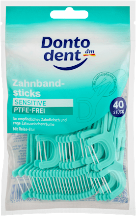 Zahnseidesticks Sensitive, 40 St