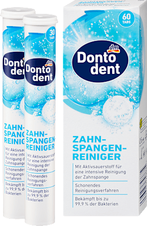 Zahnspangenreiniger Tabs, 60 St
