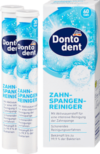 Zahnspangenreiniger Tabs, 60 St