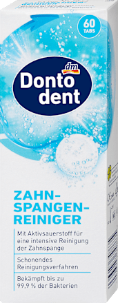 Zahnspangenreiniger Tabs, 60 St