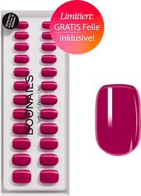Künstliche Nägel, Soft Gel Press Ons Acai Berry, 30 St Doonails