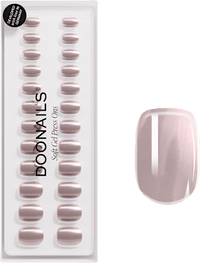 Künstliche Nägel, Soft Gel Press Ons Cashmere Glow Extra Short Square, 30 St