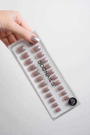Künstliche Nägel, Soft Gel Press Ons Cashmere Glow Extra Short Square, 30 St
