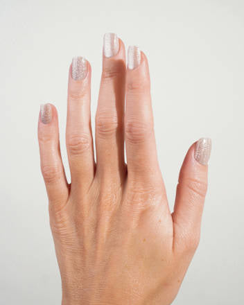 Künstliche Nägel, Soft Gel Press Ons Champagne Cat Eye Extra Short Square, 30 St