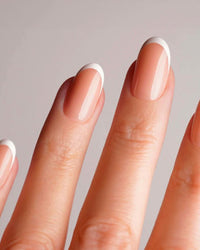 Künstliche Nägel, Soft Gel Press Ons Classic French Medium Round, 30 St