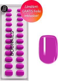 Künstliche Nägel, Soft Gel Press Ons Dragon Fruit, 30 St Doonails