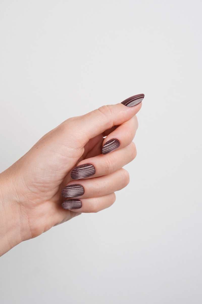 Doonails Künstliche Nägel, Soft Gel Press Ons Espresso Martini Medium Round, 30 St