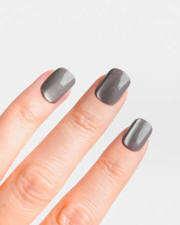 Künstliche Nägel, Soft Gel Press Ons Glass Grey, 30 St Doonails