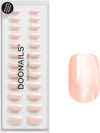 Künstliche Nägel, Soft Gel Press Ons Glass Nude, 30 St Doonails