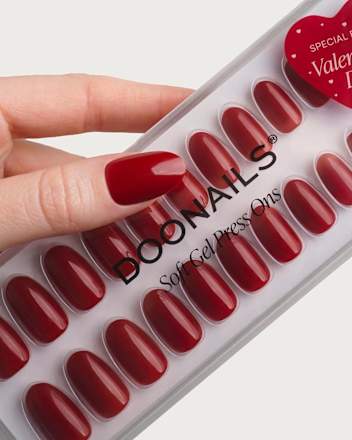 Künstliche Nägel, Soft Gel Press Ons Heartbreaker, 30 St