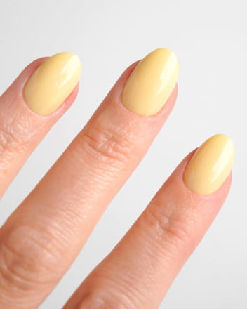 Künstliche Nägel, Soft Gel Press Ons Lemon Sorbet Short Round, 30 St