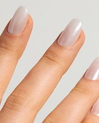 Künstliche Nägel, Soft Gel Press Ons Milkshake Medium Round, 30 St