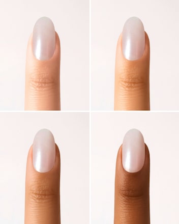 Künstliche Nägel, Soft Gel Press Ons Milkshake Medium Round, 30 St