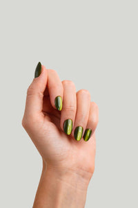 Doonails Künstliche Nägel, Soft Gel Press Ons Olive You Short Round, 30 St