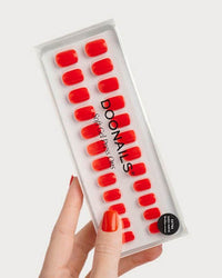 Künstliche Nägel, Soft Gel Press Ons On Fire Extra Short Square, 30 St