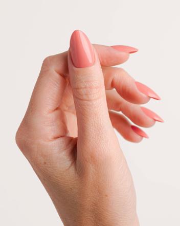 Künstliche Nägel, Soft Gel Press Ons Peach Please Short Almond, 30 St