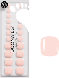 Künstliche Nägel, Soft Gel Press Ons Pediküre Ballerina, 30 St